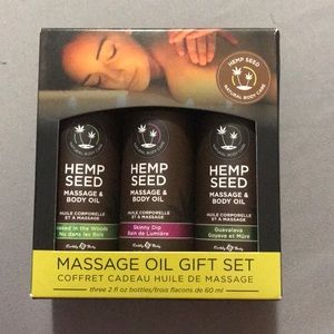 Massage oil gift set